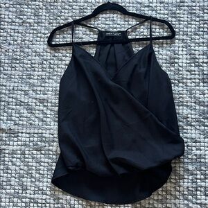 SHEIN Elegant Black Camisole Top